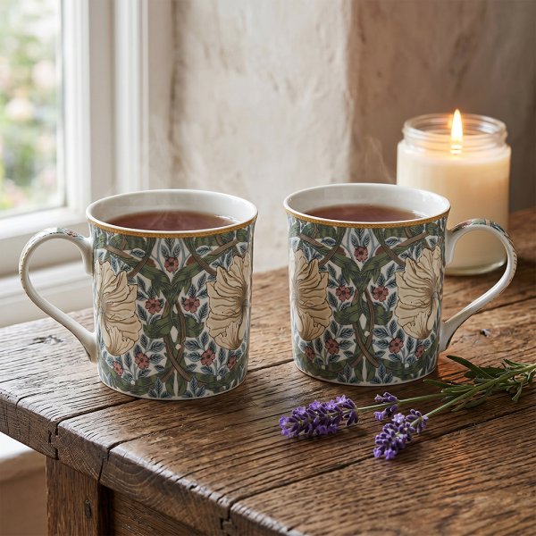 PIMPERNEL MUGS SET 2