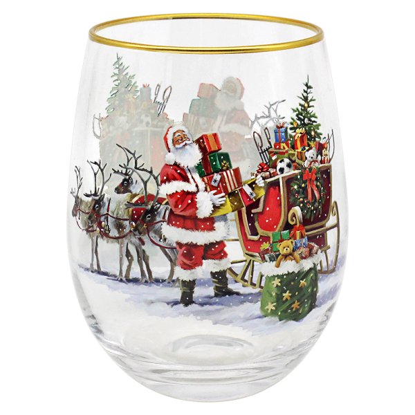 SANTA STEMLESS GLASS