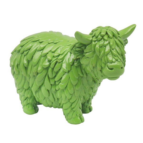 HIGHLAND COW GREEN