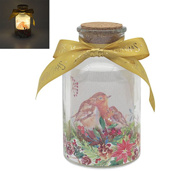 WINTER ROBINS LED BOTTLE