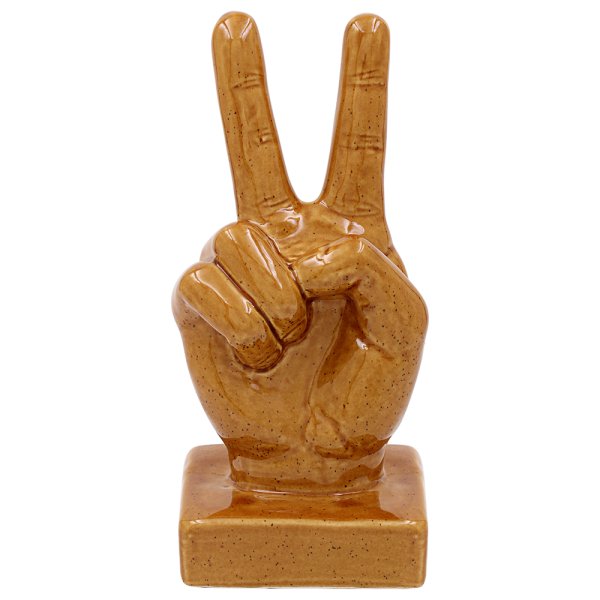 PEACE REACTIVE GLAZE 24CM