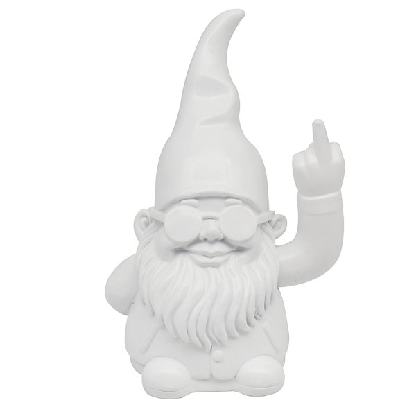 GNOME WAVING WHITE