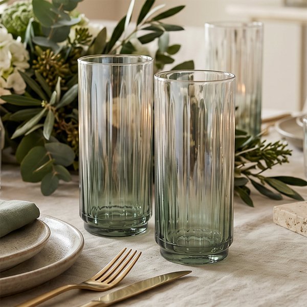 AMALFI HIGHBALLS-GREEN SET 2