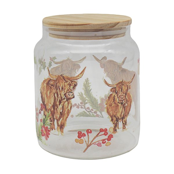 HIGHLAND COW CANISTER