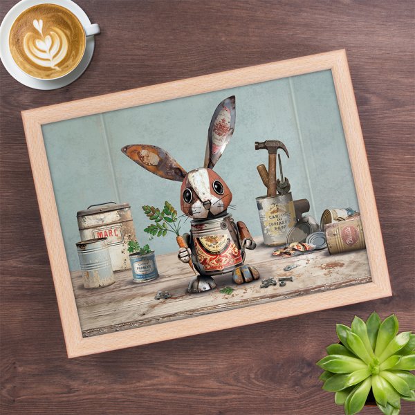SCRAP RABBIT LAPTRAY