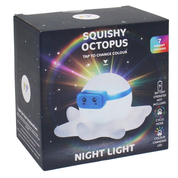 SQUISHY OCTOPUS NIGHTLIGHT
