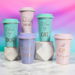 Lets Party Travel Mugs on Social Media