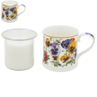 PANSIES CANDLE GIFT SET