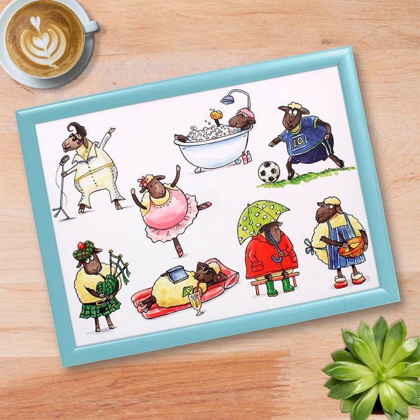 SHEEP LAPTRAY