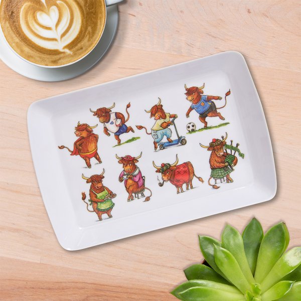 HIGHLAND COW TRAY SMALL