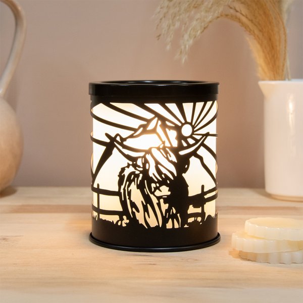 DESIRE AROMA LAMP HIGHLAND COW