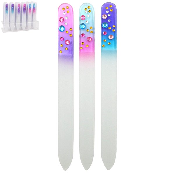 DIAMANTE NAIL FILES 3 ASST