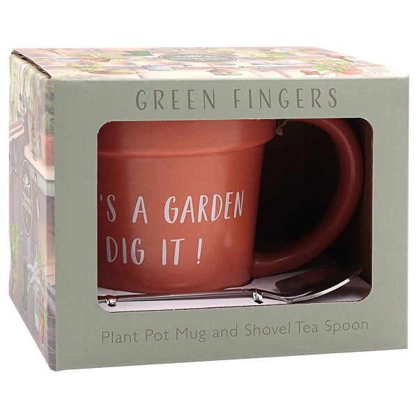 LIFES'S A GARDEN MUG & SPOON