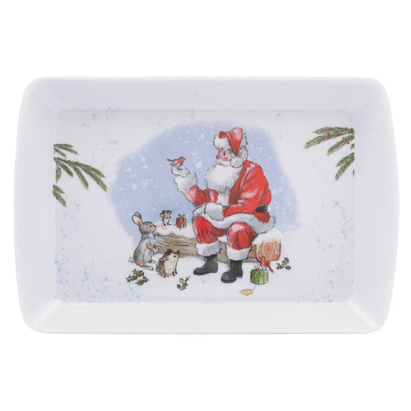 SANTA & ANIMALS TRAY SMALL