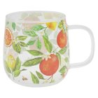 ORANGES & LEMONS GLASS MUG