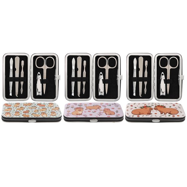 CAPYBARA MANICURE SET 3ASST