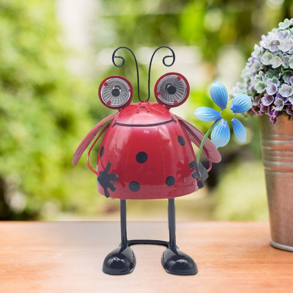 BRIGHT EYES LADYBIRD SOLAR LED