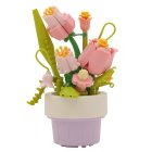 MINIBRICKS PINK TULIPS
