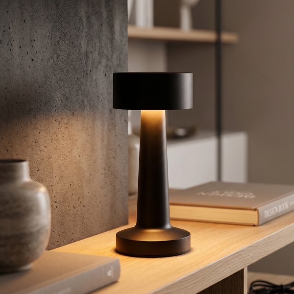 LED TOUCH LAMP-BLACK