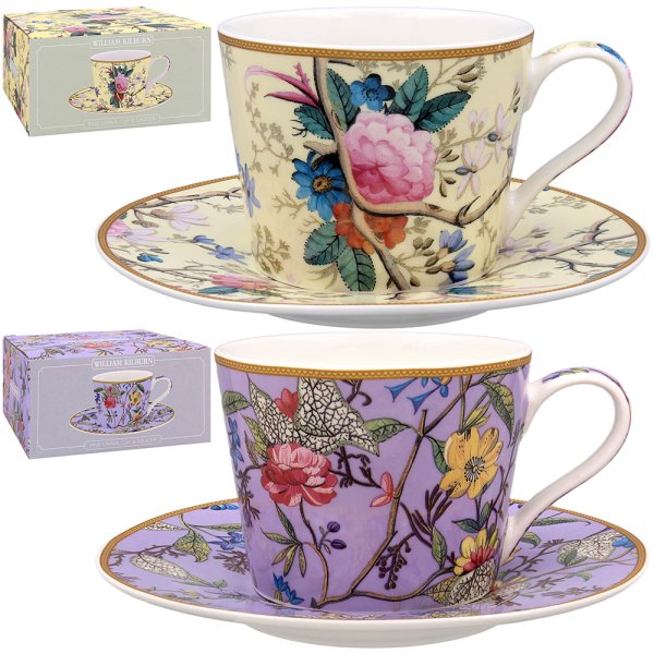KILBURN CUP & SAUCER 2 ASST