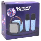 KARAOKE MACHINE 2 MICS BLUE