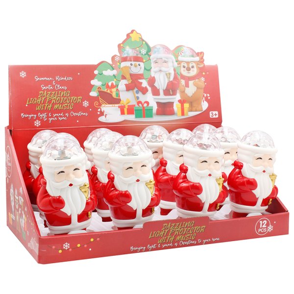 SANTA PROJECTOR MUSICAL