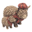 HUGHIE HIGHLAND COWS TARTAN