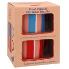 STRIPES STACKING MUGS SET 2