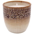 WEAVE CANDLE BROWN