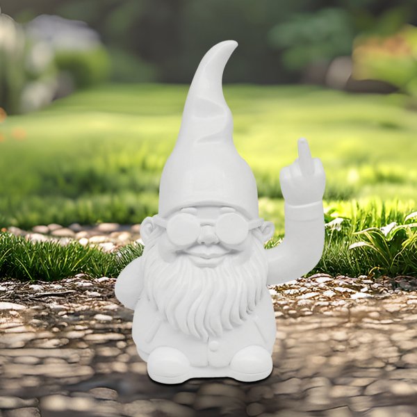 GNOME WAVING WHITE