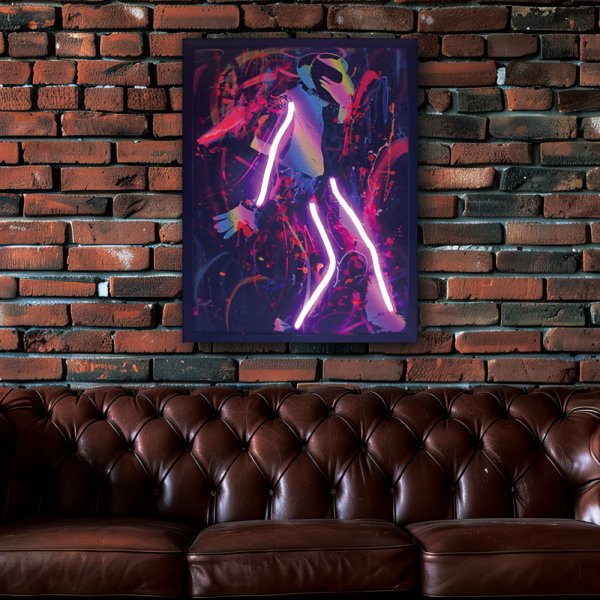 MOON WALK WALL ART