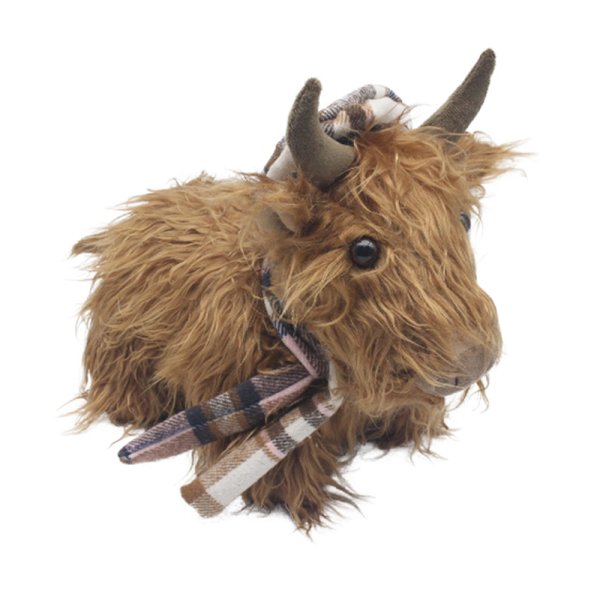 HIGHLAND COW DOORSTOP CHECK