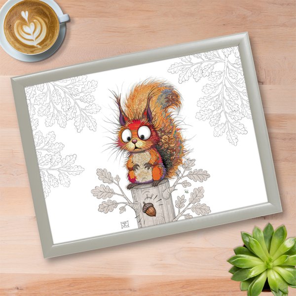 SARAH SQUIRREL LAPTRAY