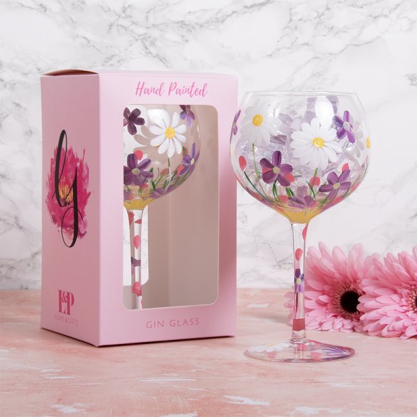 DAISIES GIN GLASS