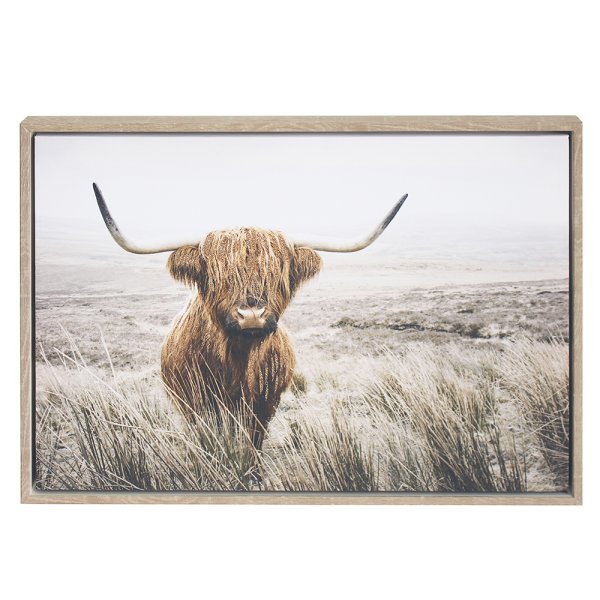 HIGHLAND COW WALL ART