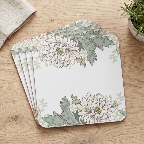 CHRYSANTHEMUM COASTERS S4