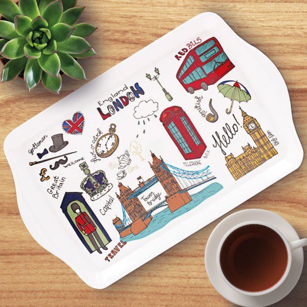 LONDON SKETCH LARGE TRAY