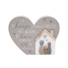 HOUSE HEART PLAQUE