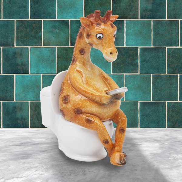 GIRAFFE LOO-TIME
