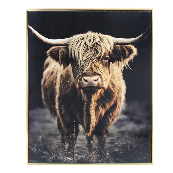 HIGHLAND COW WALL ART