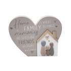 HOME HEART PLAQUE