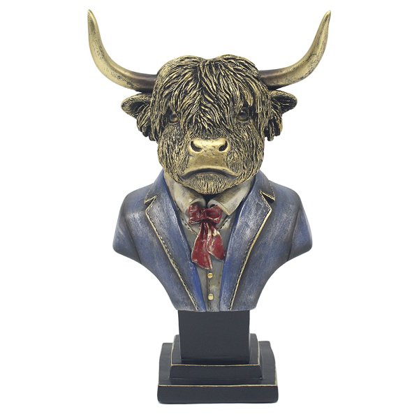 HIGHLAND COW BUST