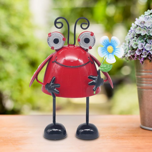 BRIGHT EYES LADYBIRD SOLAR LED
