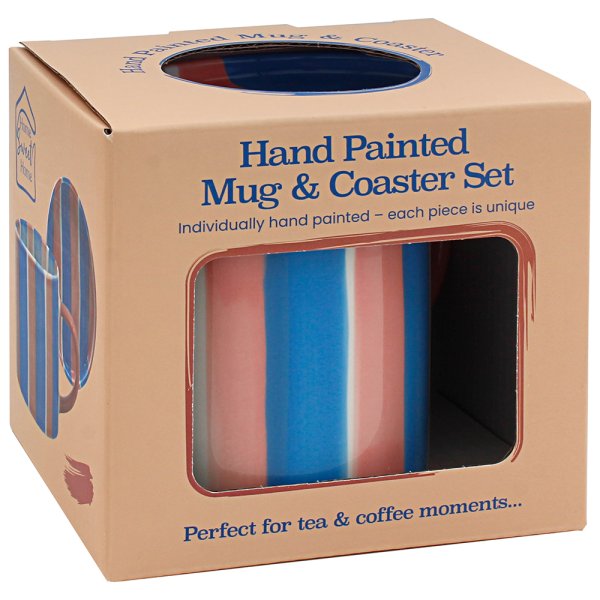 STRIPES MUG & COASTER