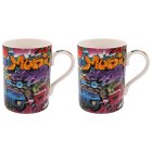GRAFFITI MUGS SET OF 2