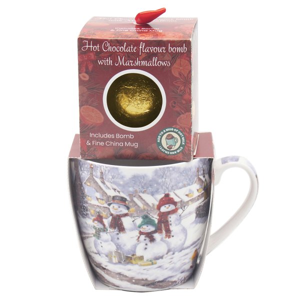 SNOWMEN CHOCOLATE BOMB