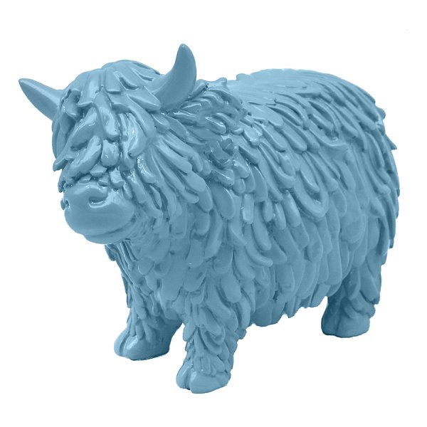 HIGHLAND COW BLUE