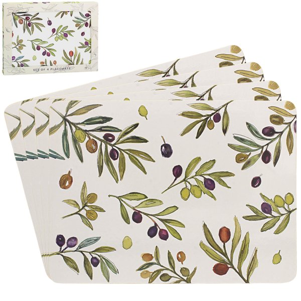 OLIVE GROVE PLACEMATS S4