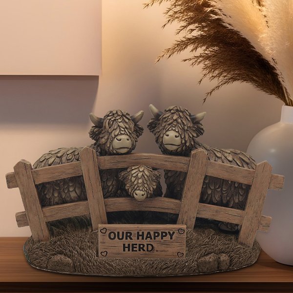 HIGHLAND COWS OUR HAPPY HERD