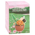 MINIBRICKS FLOWERS WITH SNAIL